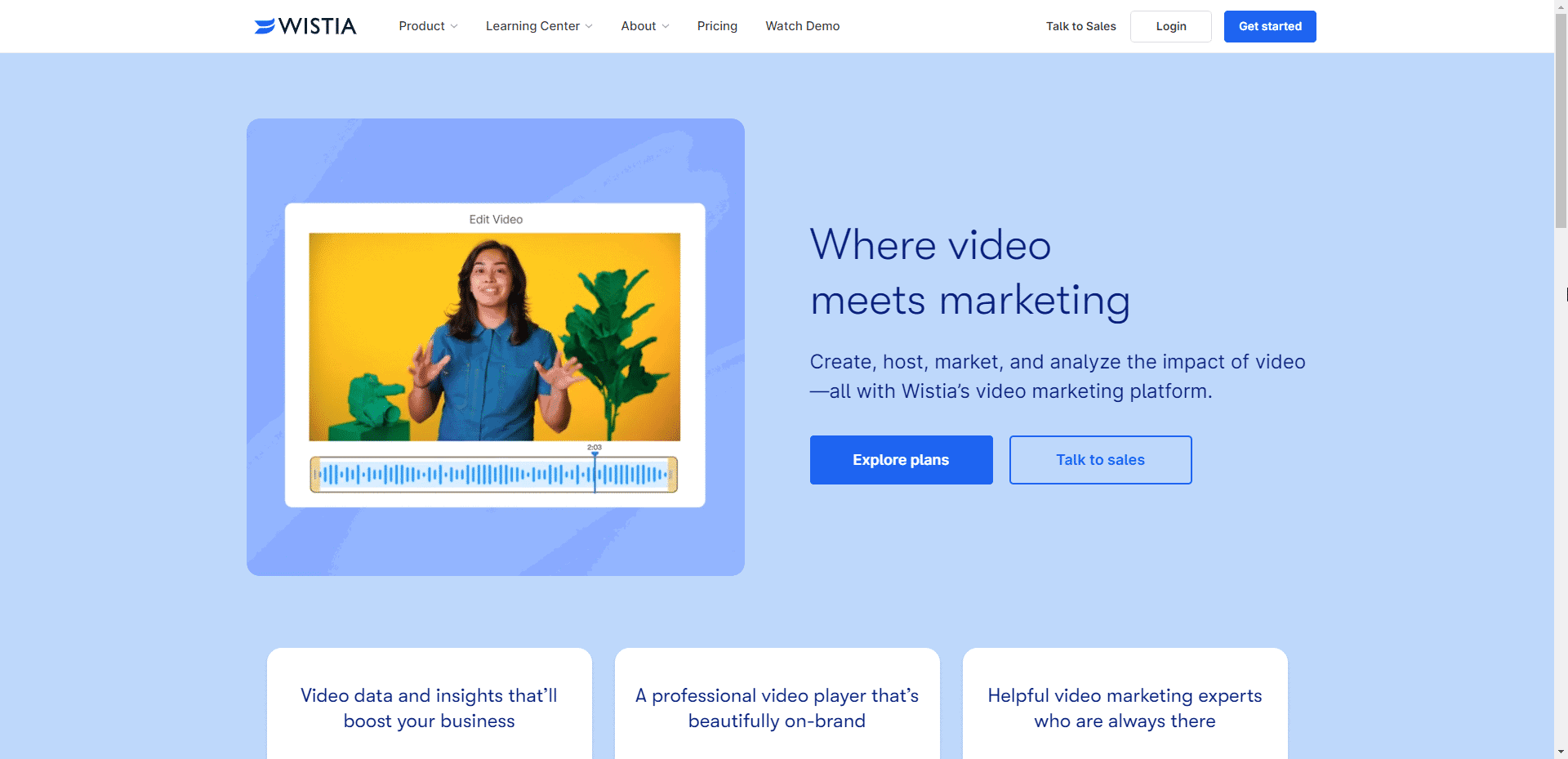 11 Best WordPress Video Hosting Solutions Wistia video marketing platform