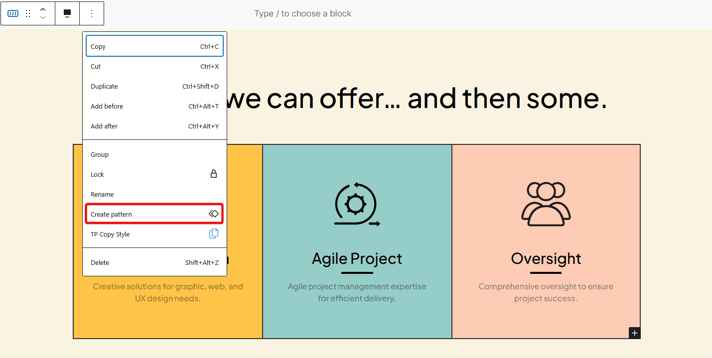 How to add Image Content inside WordPress Tabs Block?