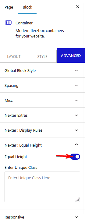How to Set WordPress Equal Column Height?