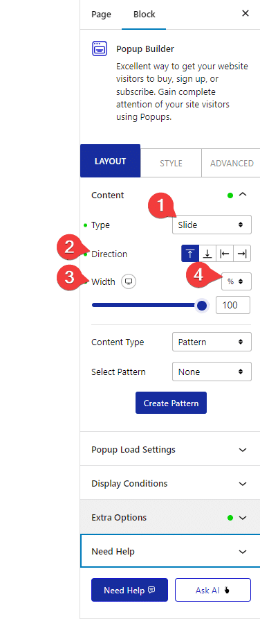 How to make a Full Width Menu Popup in WordPress?