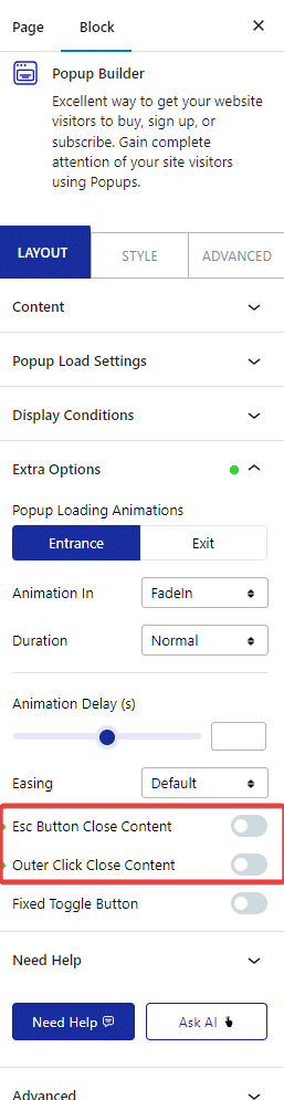 How to make a Full Width Menu Popup in WordPress?