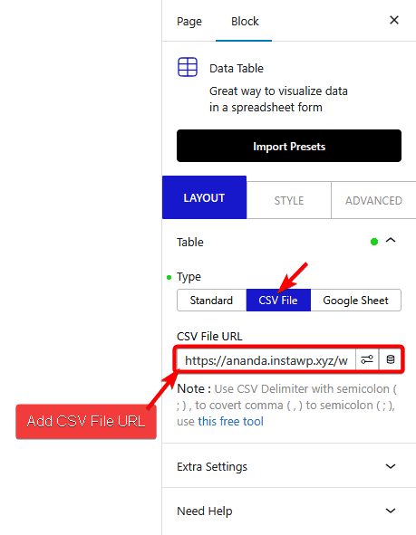 How to Import Data From CSV in WordPress Table?