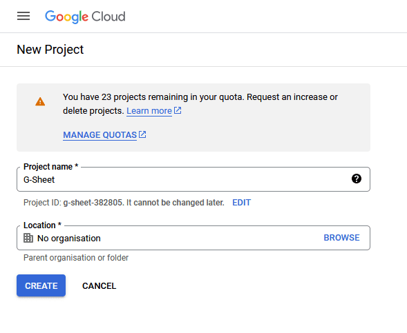 How to Import Data From Google Sheets in WordPress Table? google api key 2