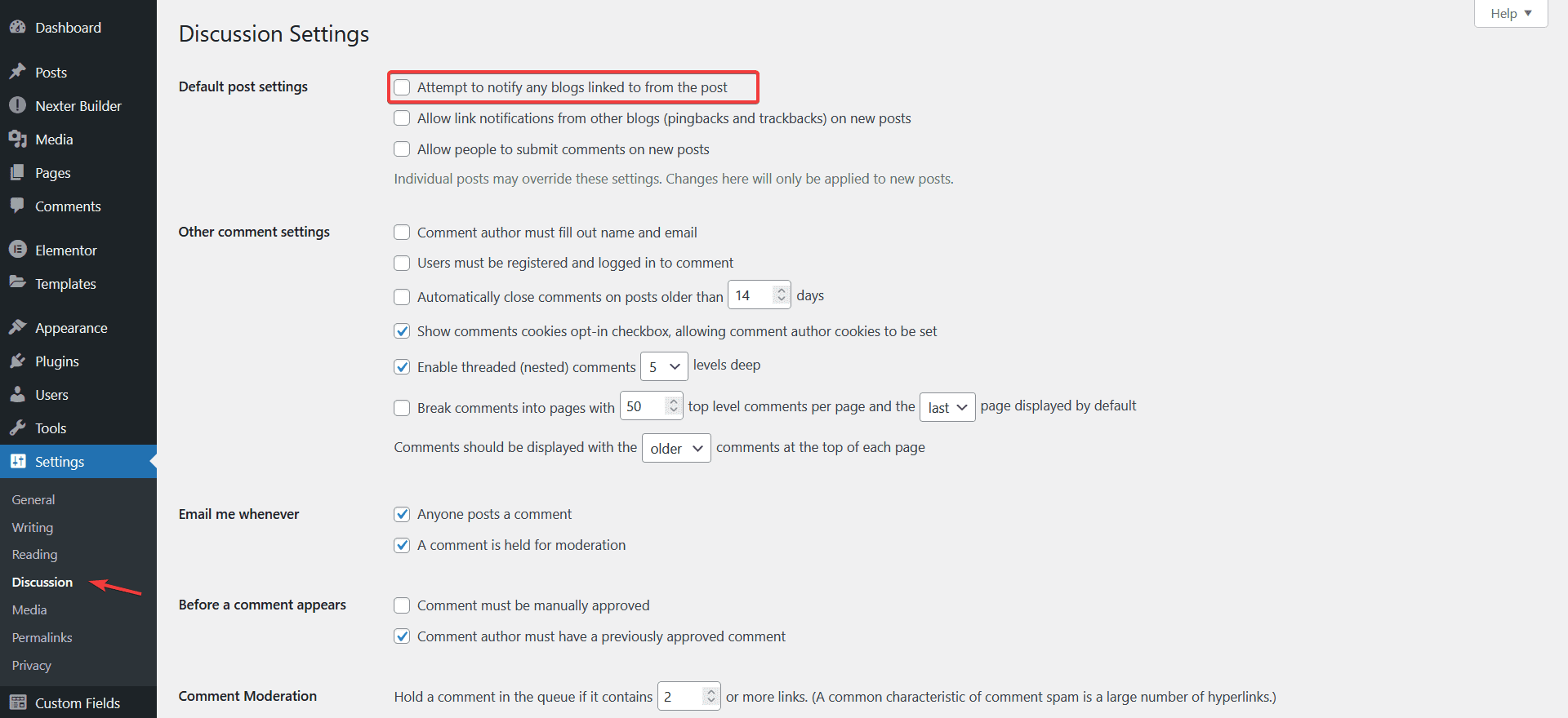 How to Disable Self Pingbacks for WordPress Website? wordpress disable pingback
