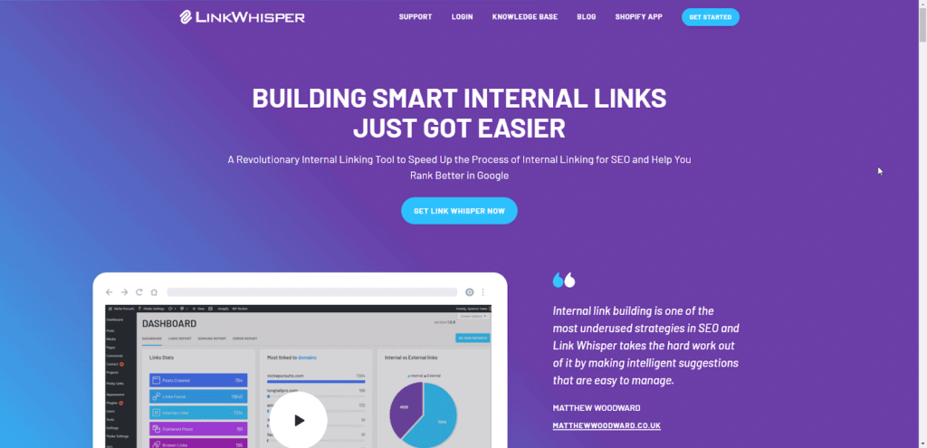 5 Best WordPress SEO Plugins Using AI in 2026 Link Whisper internal linking plugin for WordPress dashboard