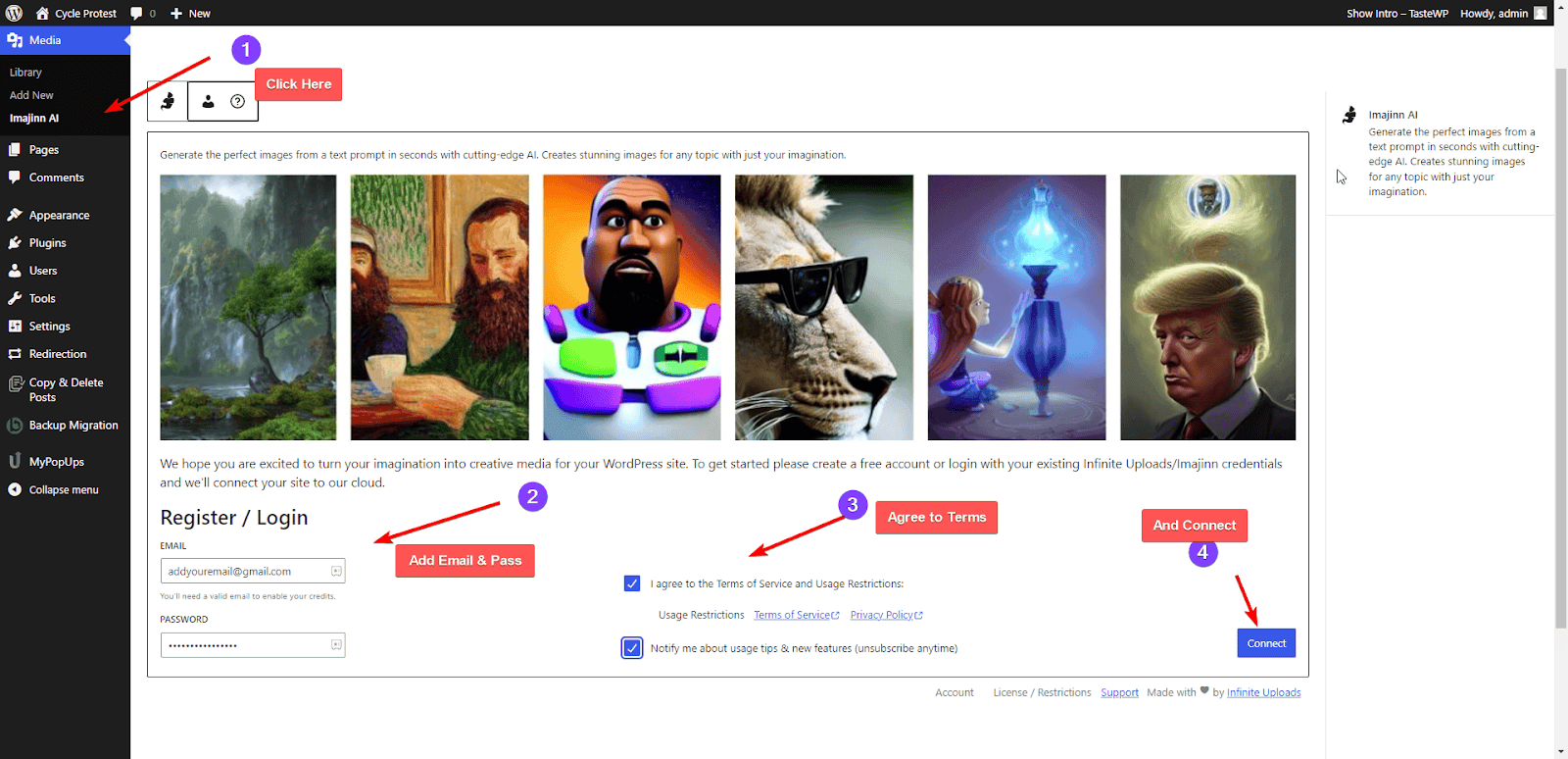 How to Generate AI Images in WordPress