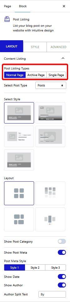 How to Add a Post Listing in WordPress?
