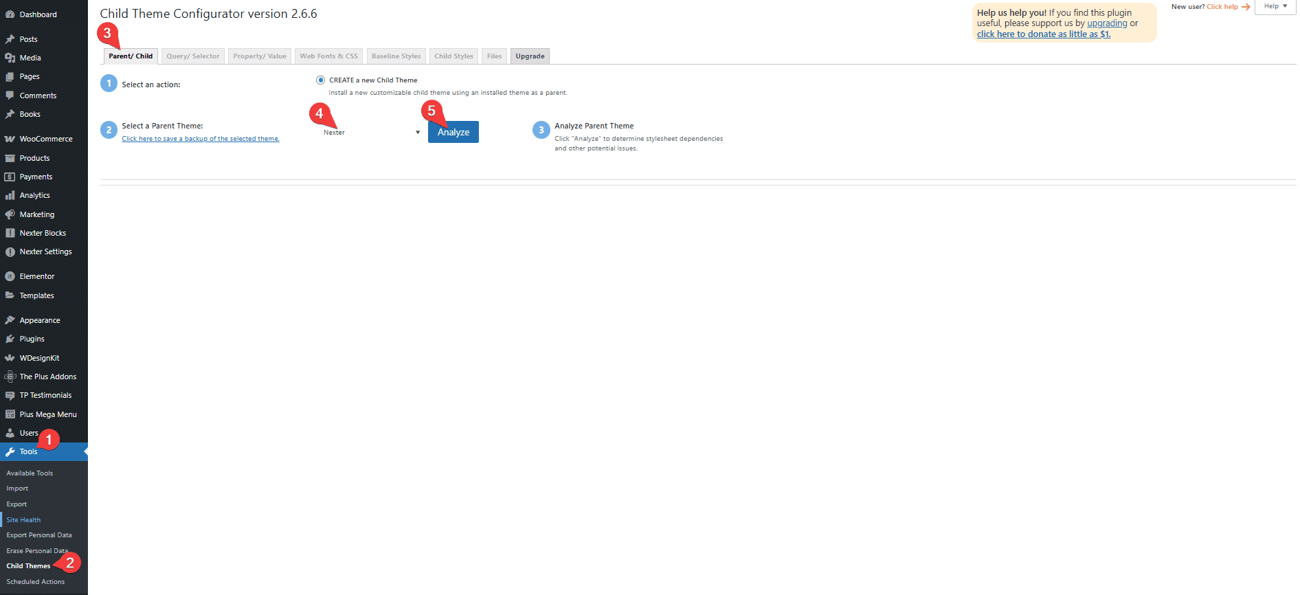 How to Create WordPress Child Theme for Nexter? [3 Ways]