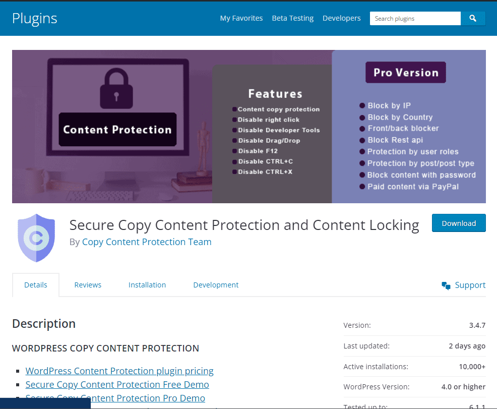 5 Best WordPress Content Protection Plugins [Compared]