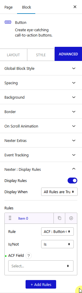 How to Set WordPress Display Conditions Based on Dynamic Custom Fields?