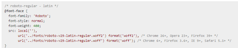 How to Host Google Fonts Locally in WordPress (3 Proven Ways) Editing the @font-face CSS to point to locally hosted Google Fonts
