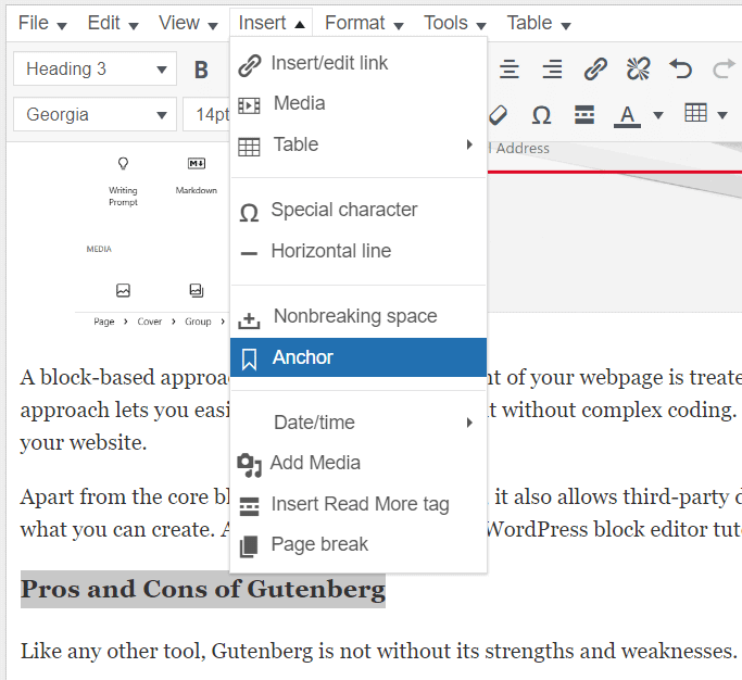 How to Add Anchor Links in WordPress [Free Methods]