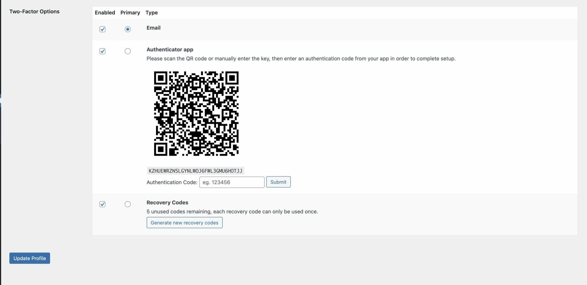Big Update : New 2-Factor Authentication in Nexter Theme 3.1