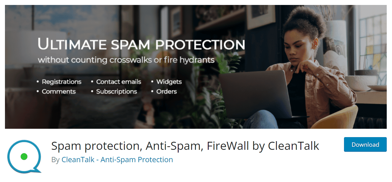 CleanTalk spam protection plugin for WordPress