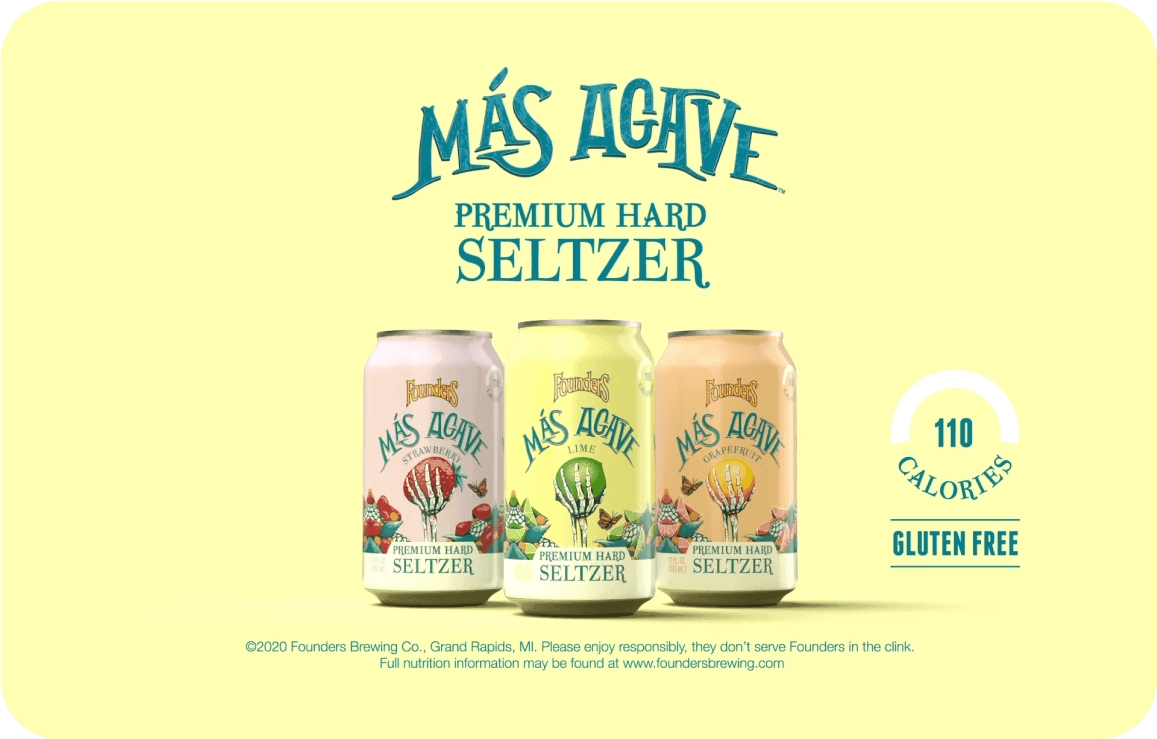 Mas Agave Hard Seltzer
