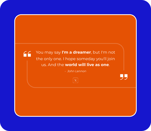 Solid Color Blockquote