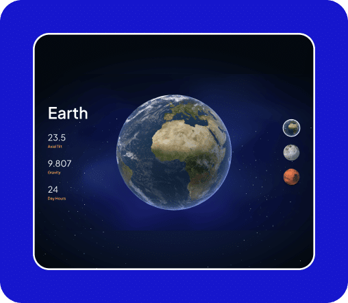 Advanced Carousel Sliders Block For WordPress earth