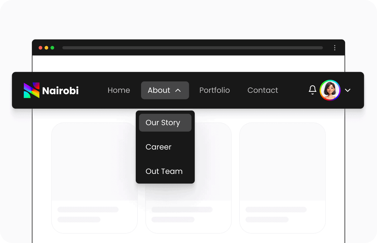 Navigation Menu Block For WordPress