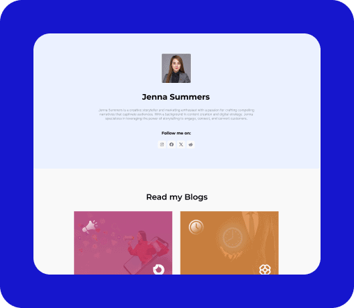 Post Author Box Block For WordPress Business Blog