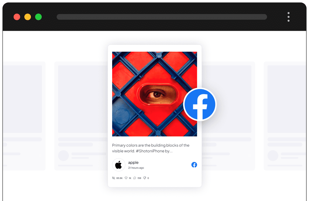 Social Feed Block For WordPress