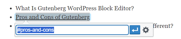How to Add Anchor Links in WordPress [Free Methods]