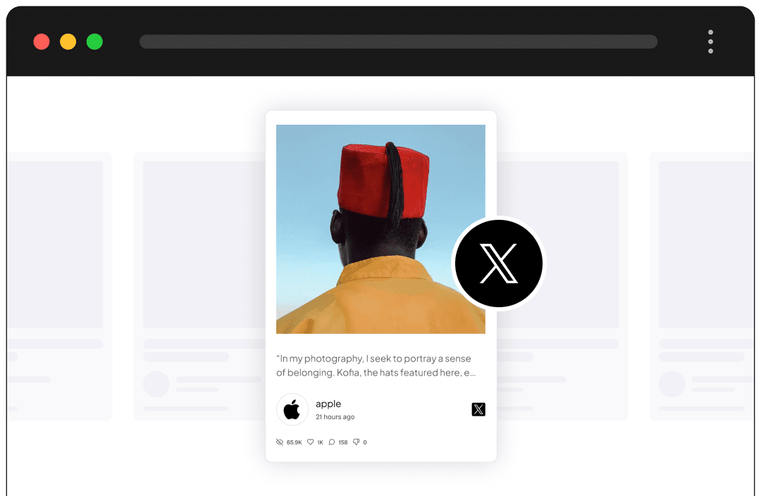 Social Feed Block For WordPress
