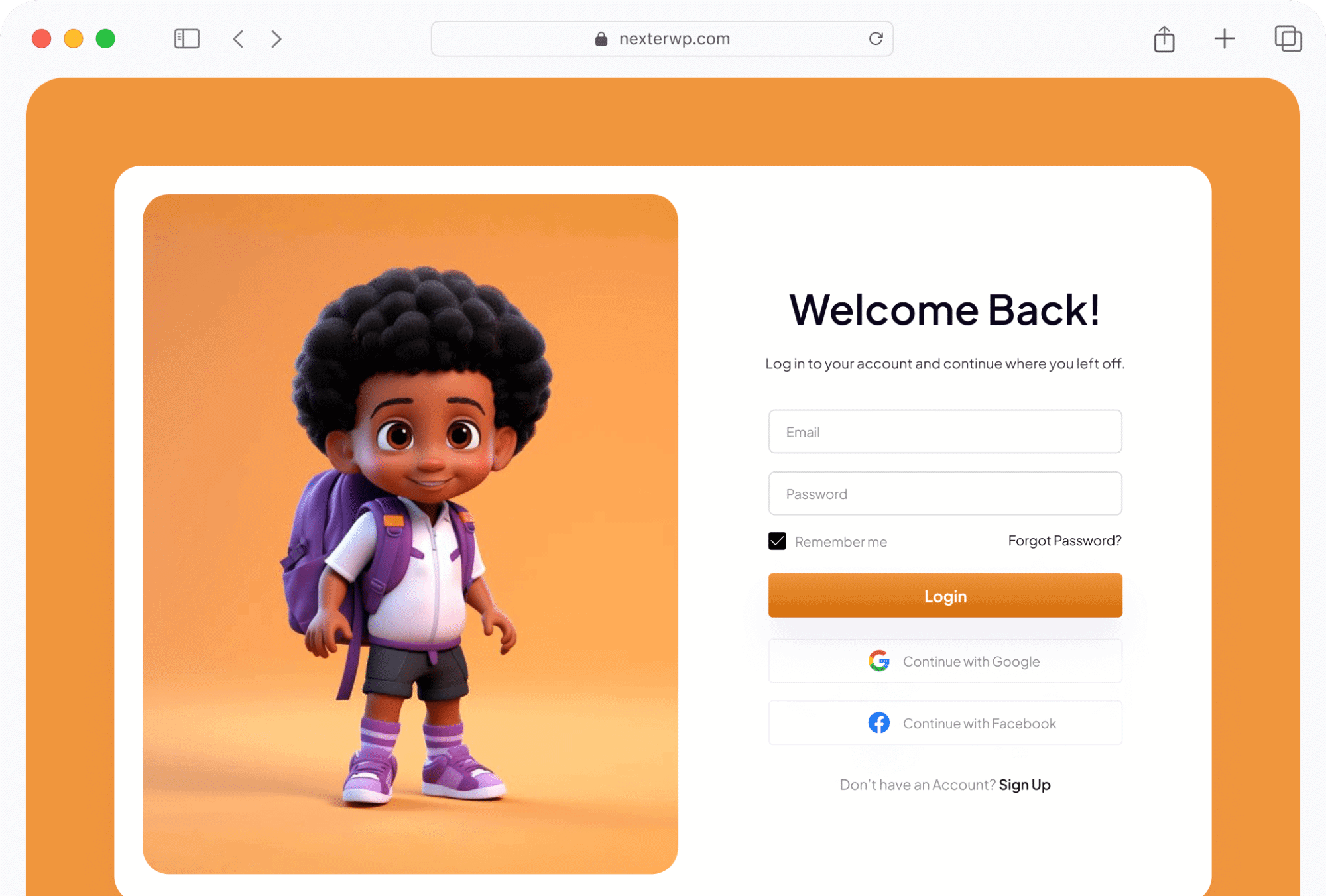 Login Form Block For WordPress Login signUp After