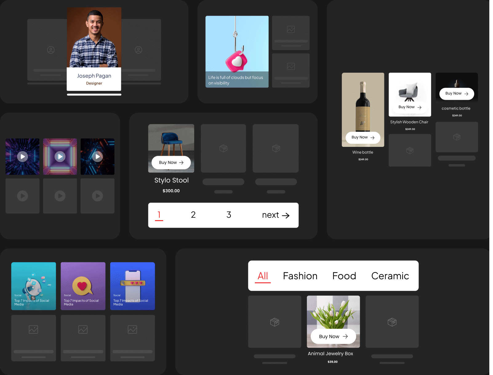 Nexter Blocks - 90+ Fastest WordPress Page Builder Blocks Nexterblocks-listing images
