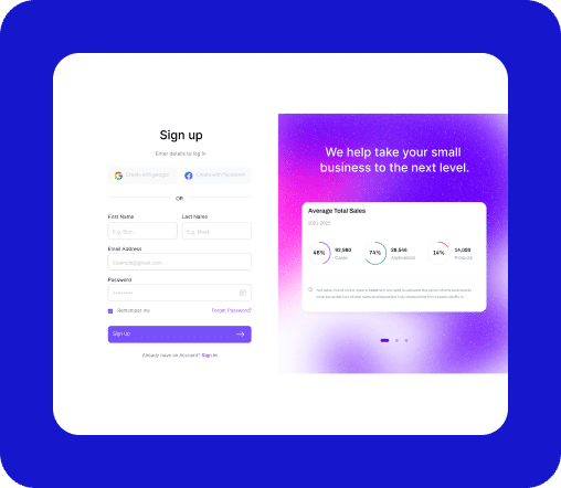 Registration Form Block For WordPress demo-4 -login-sign-up