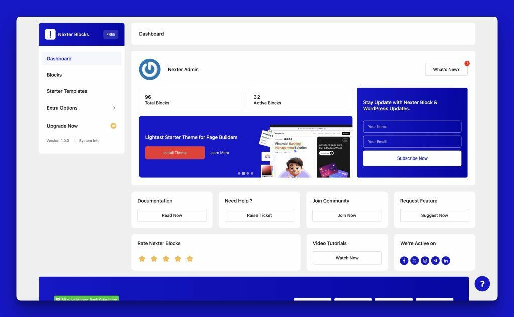 Introducing the All-New Nexter Experience: A Unified Solution for WordPress Website Building - formerly The Plus Blocks for Gutenberg
