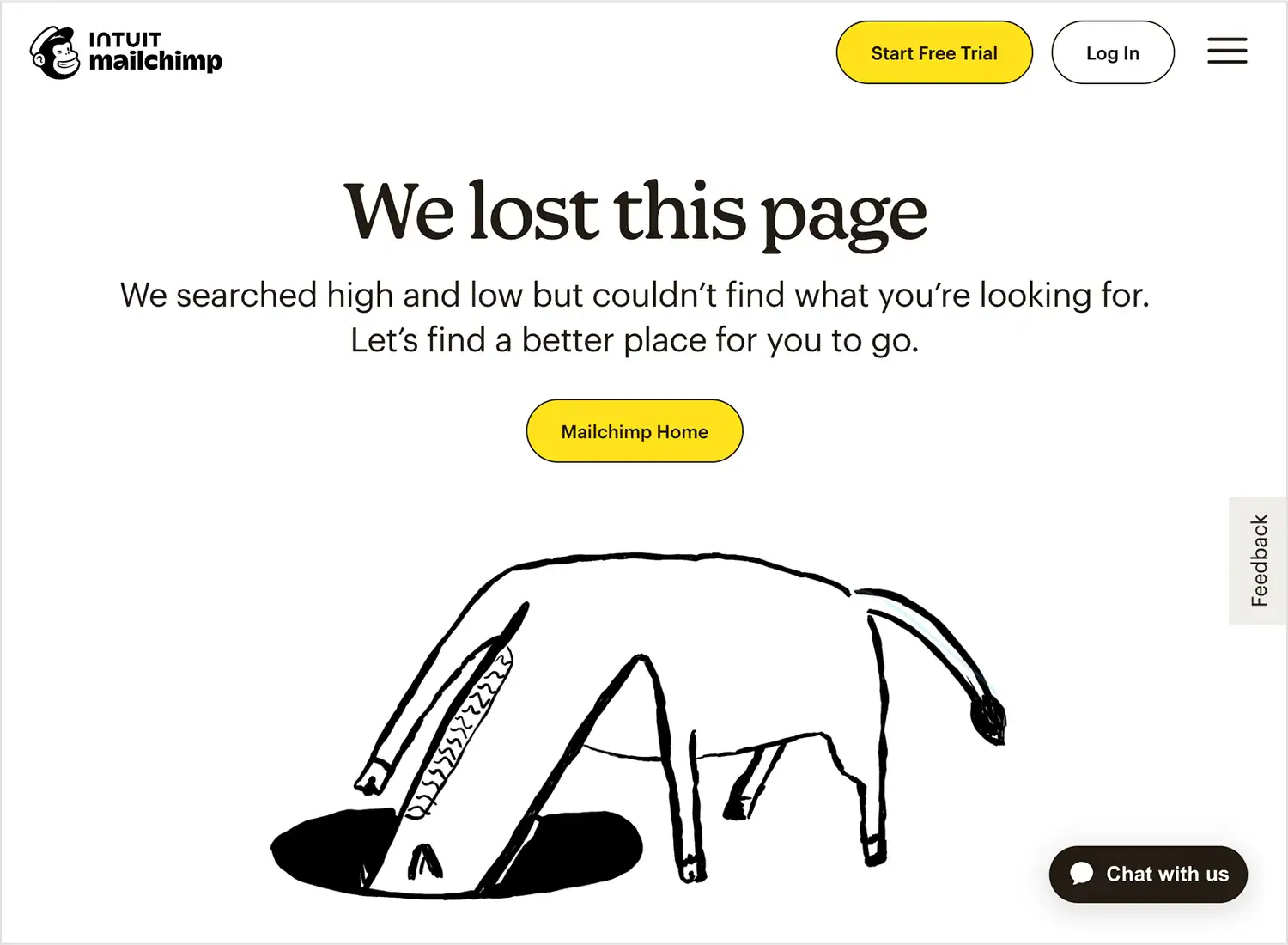 11+ Examples of 404 Pages for Your Website [with Design Tips]