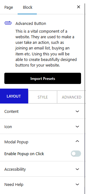How to Add Advanced Buttons in WordPress?