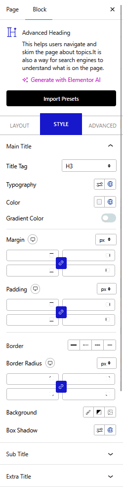 How to Add an Advanced Heading in WordPress?