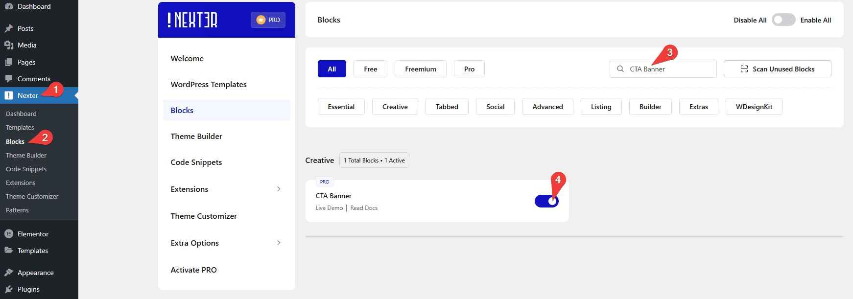 How to Add a Call to Action Banner in WordPress?