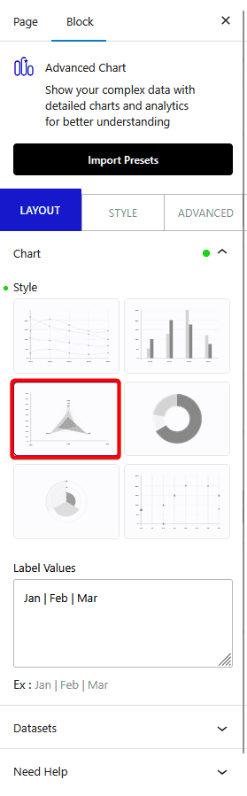 How to Create a Radar Chart in WordPress?