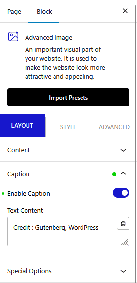 How to Add Advanced Effects to an Image in WordPress?