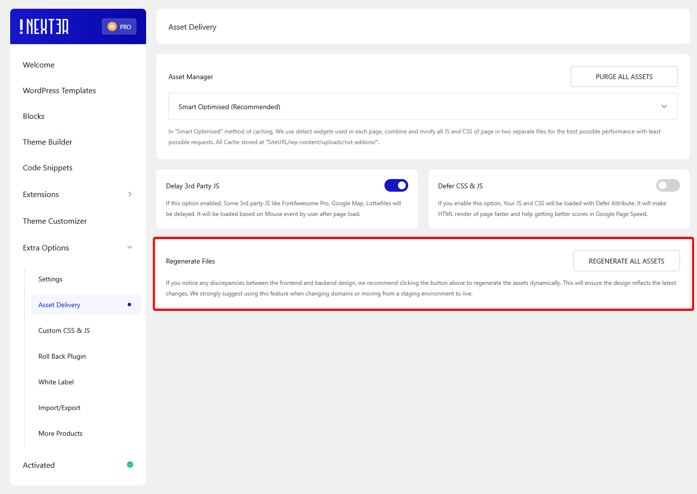 How Does Asset Manager Work in Nexter Blocks?
