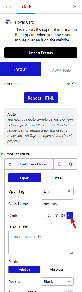 How to Use the HTML Content With the Hover Card in WordPress? How to Use the HTML Content With the Hover Card in WordPress?