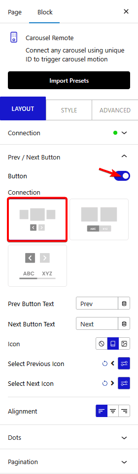 How to Connect Infobox with Carousel Remote in WordPress?