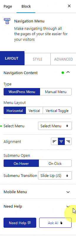 How To Add a Navigation Menu in WordPress?