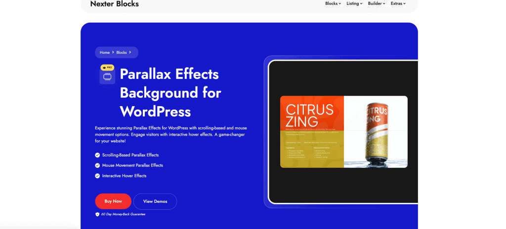 How to Add Parallax Effect in WordPress Site [Easy Methods]