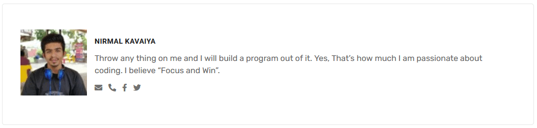 How to Add Post Author Box in WordPress Blog Post?