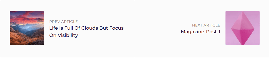 How to Add Post Next & Previous Button in WordPress Blog Post?