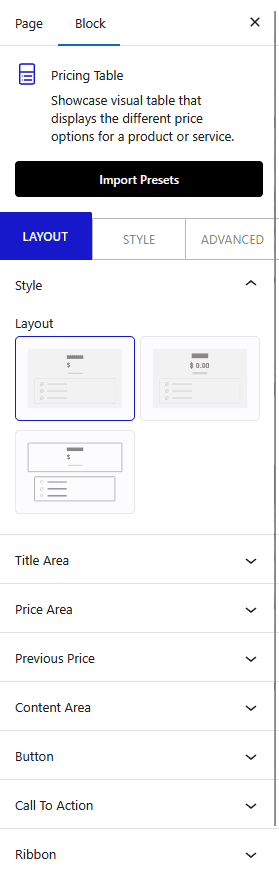 How to Add a Pricing Table in WordPress?