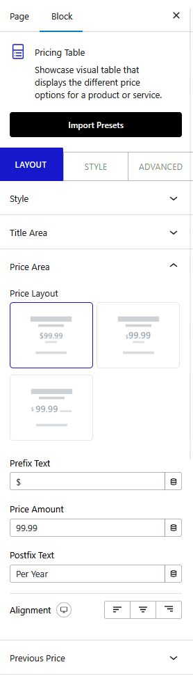 How to Add a Pricing Table in WordPress?