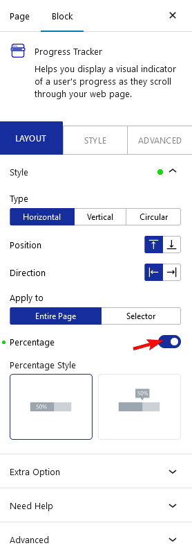 How to Show Percentage in Reading Progress Bar in WordPress?