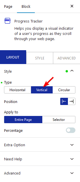 How to Add a Vertical Reading Progress Bar in WordPress?