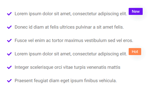 How to Add Label Tab to WordPress Icon List?