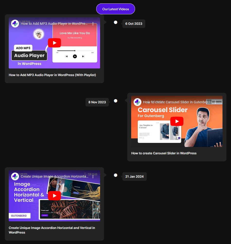 How to Add iFrame Content in WordPress Timeline?