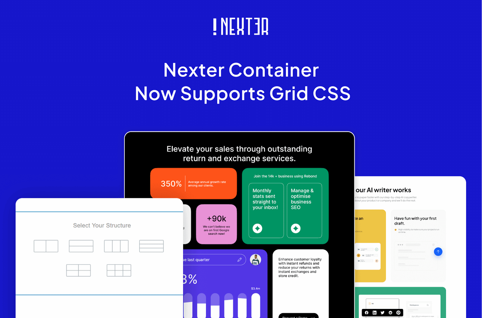 Introducing CSS Grid Layout in Nexter Blocks – More Control, More Flexibility